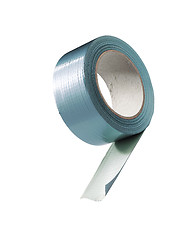 Image showing reel of adhesive repair tape isolated