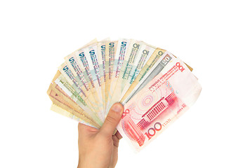 Image showing China money