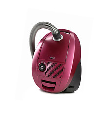 Image showing Vacuum cleaner isolated on the white