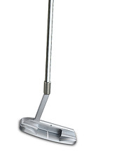 Image showing New golf club on white isolated background