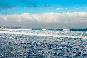 Image showing Kuta beach in Bali Indonesia