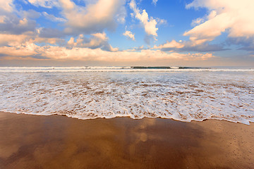 Image showing Kuta beach in Bali Indonesia