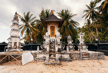 Image showing Small hindu Temple, Nusa Penida, Bali