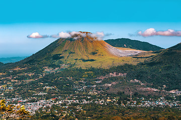 Image showing Mahawu volcano, Sulawesi, Indonesia