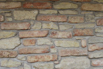 Image showing old stone wall