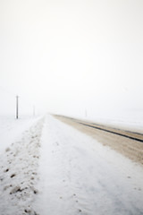 Image showing road in winter