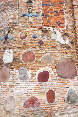 Image showing Wall of ancient church