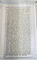 Image showing Lincoln Stone Tablet 