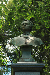 Image showing Jesenik Spa Statue - Priessnitz founder of spa