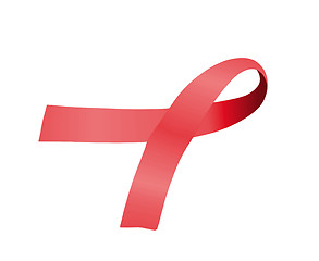 Image showing red ribbon