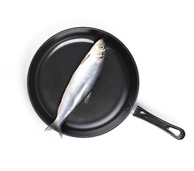 Image showing fresh fish in pan