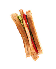 Image showing Long sandwich