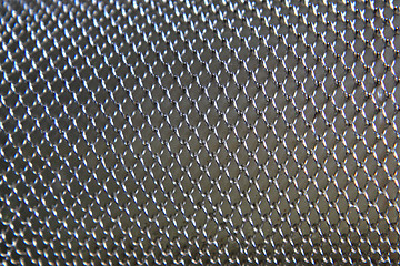 Image showing steel grid texture