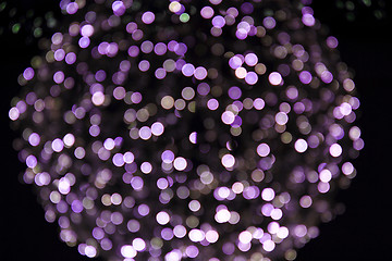 Image showing christmas lights texture