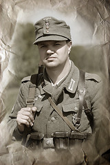Image showing World War 2 reenacting