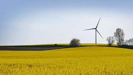 Image showing wind turbines in Sweden