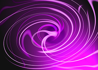 Image showing purple swirl