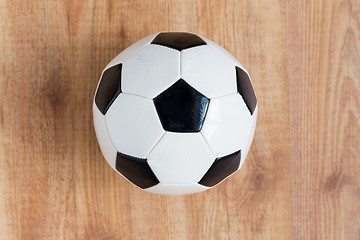 Image showing close up of football or soccer ball