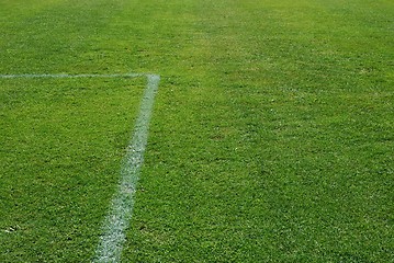 Image showing Soccer field