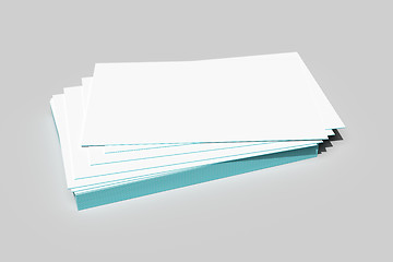 Image showing a batch of business cards