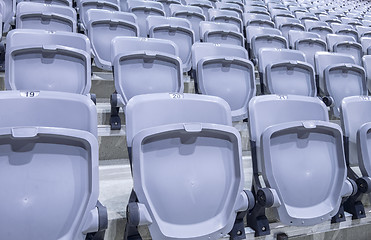 Image showing Stadium seats