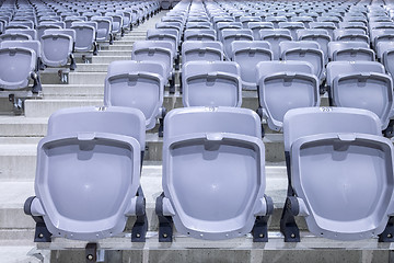 Image showing Stadium seats