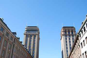 Image showing Two towers