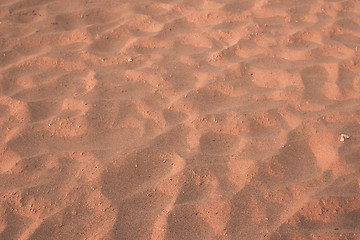 Image showing Close up of sand texture