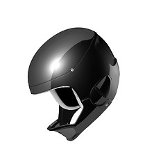 Image showing Racing helmet for motorcycle