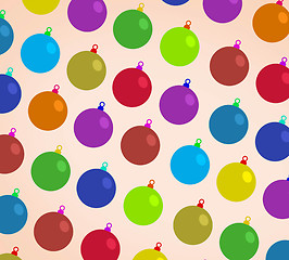 Image showing seamless christmas background
