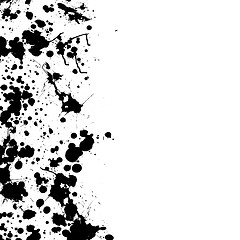 Image showing ink splat border