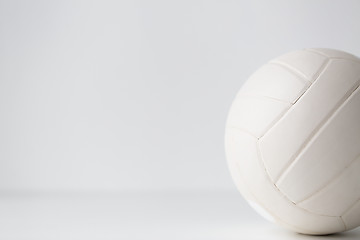 Image showing close up of volleyball ball