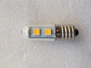 Image showing Led light E14 screw