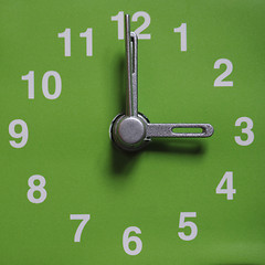 Image showing Three o clock