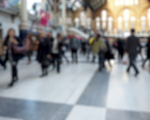 Image showing Blurred defocused background