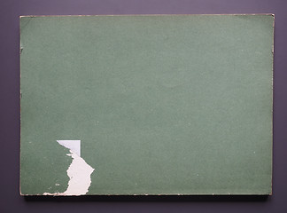 Image showing Green paper texture background