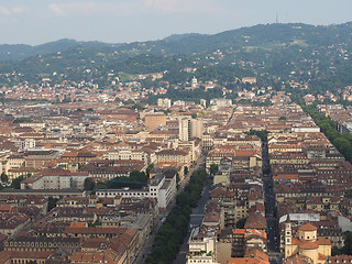 Image showing Aerial view of Turin