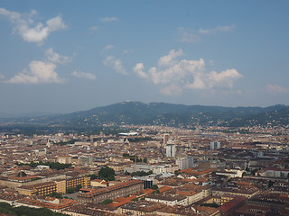 Image showing Aerial view of Turin