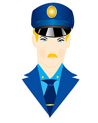 Image showing Icon police