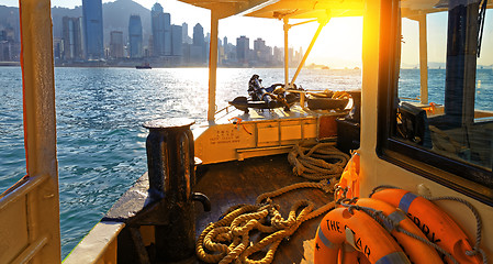 Image showing Hong Kong Harbour