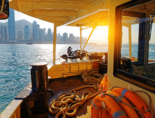 Image showing Hong Kong Harbour