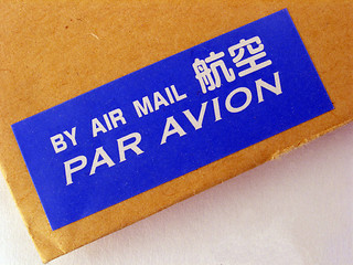 Image showing air mail