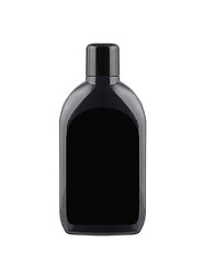 Image showing Cosmetic black bottle