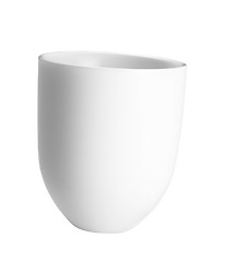 Image showing White mug empty blank for coffee