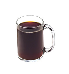 Image showing Cup of black tea