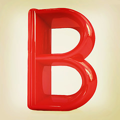 Image showing Alphabet on white background. Letter \