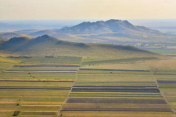 Image showing Landscape fields in Romania