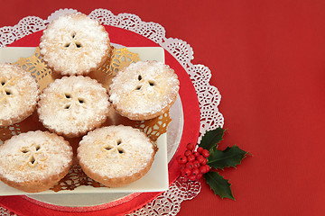 Image showing Mince Pies for Christmas