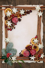 Image showing Christmas Festive Border