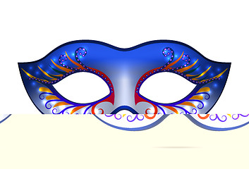 Image showing Carnival mask for masquerade costume.